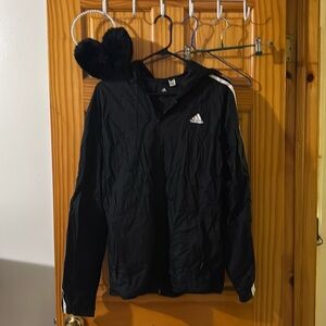 Jacket with hat